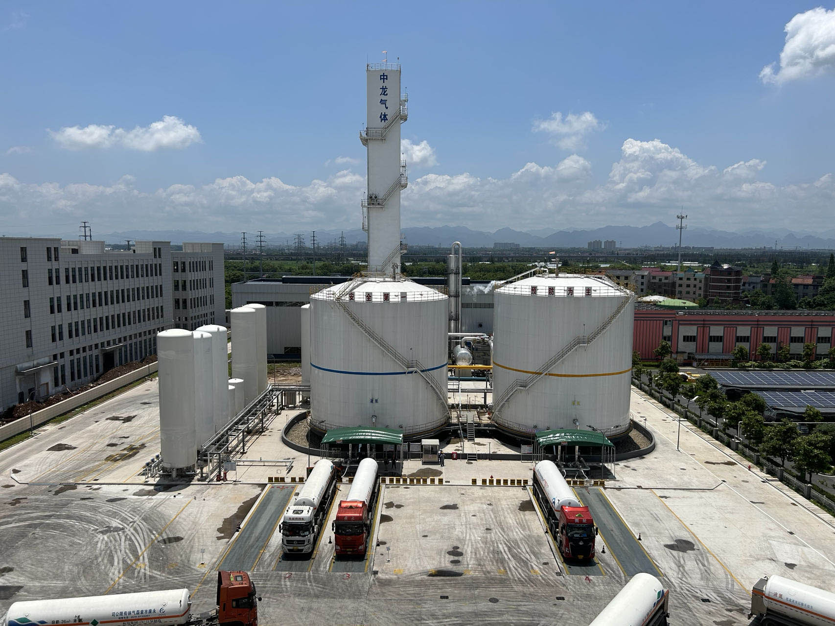 Zhejiang Zhonglong Gas 700TPD Liquid ASU Put Into Operation Successfully